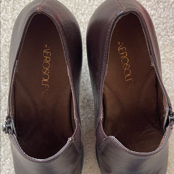 AEROSOLES Chocolate Heeled Boots - Picture 8 of 16